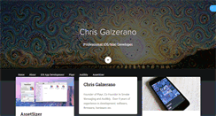 Desktop Screenshot of chrisgalz.com