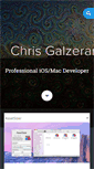 Mobile Screenshot of chrisgalz.com